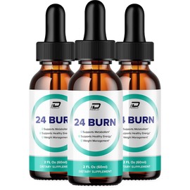 24 Burn (3Pack) 24 Burn Metabolism Drops Liquid Supplement - 24Burn Drops Reviews...