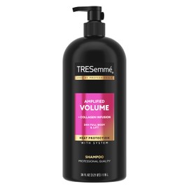 TRESemmé 24 Hour Volume Shampoo with Pump For Fine Hair Formulated With Pro Style Technology 39 Fl Oz