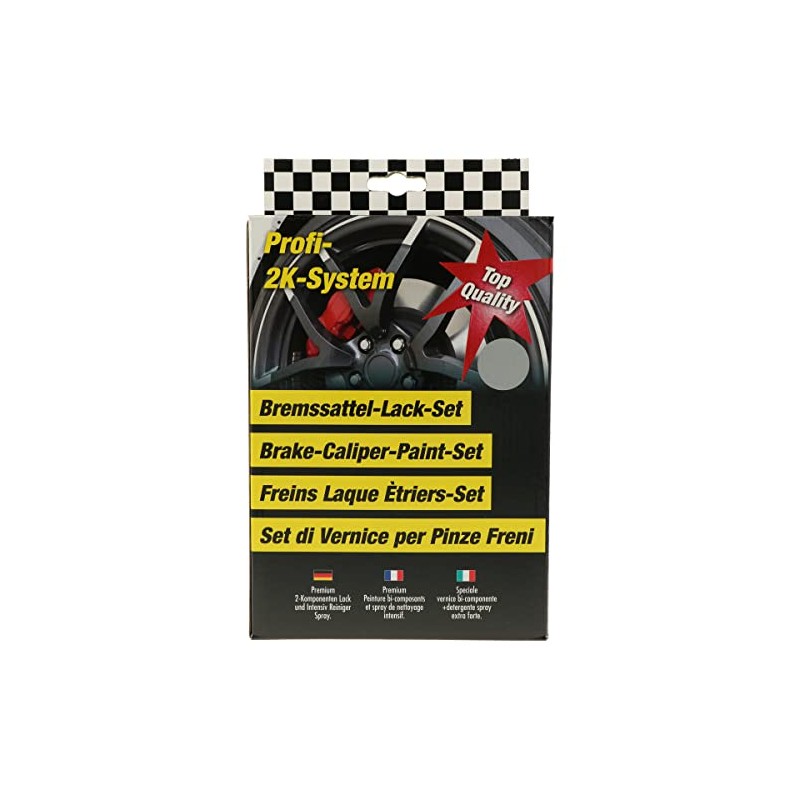 Dupli Color 899683 Brake Calliper Set, Speed Silver