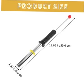 Operitacx Nail Sweeper Telescoping Pickup Tool Extendable Black Powerful Magnetism Easy to Use