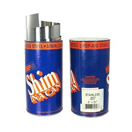 6" X 50" .007 Stainless Steel Shim Stock (SSN7)