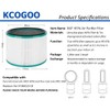 HP01 HP02 DP01 Replacement Filter: Compatible with Dyson Pure Hot+Cool