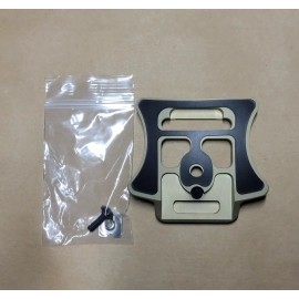 Ceradyne Inc. NEW Anodized ECH Enhanced Combat Helmet NVG Mount Bracket Ceradyne Gentex