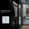 JOYLIT 12-48V LED Dimmer 2CH X 5A/CH, in Wall Touch