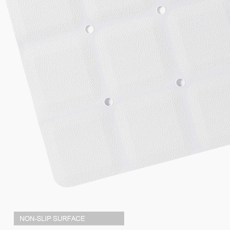 Webos Foldable Non Slip Silicon Bath Mat Bathtub mat Shower