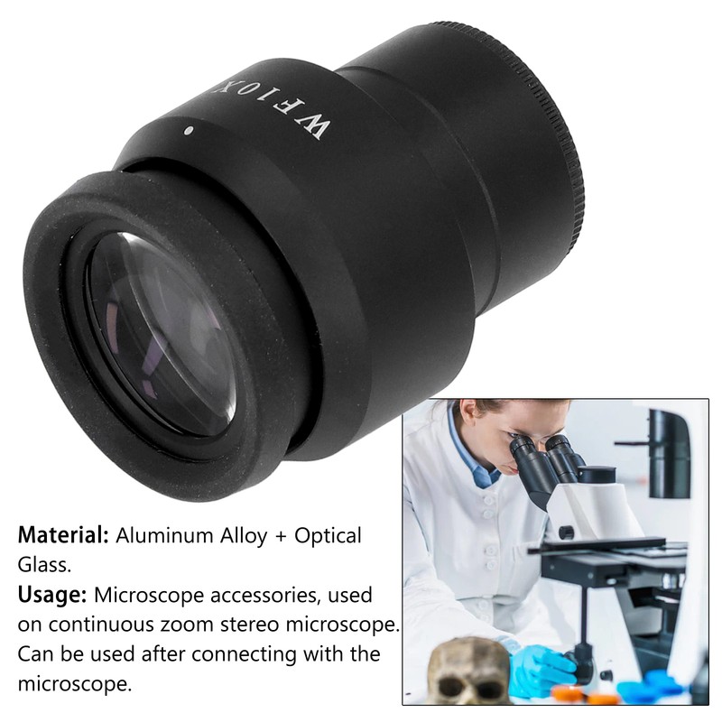 Microscope Eyepiece WF10X/22mm 30mm Interface Wide Angle High Eyepoint Eyepiece