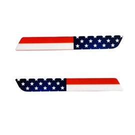 Kustom Cycle Parts Premium Aftermarket American Flag Saddlebag Inserts! Comes in pairs. Fits Harley Davidson Touring Models. Street Glides Road Glides Road King Ultra Eletra Glide. Made in USA (2013 and Older)