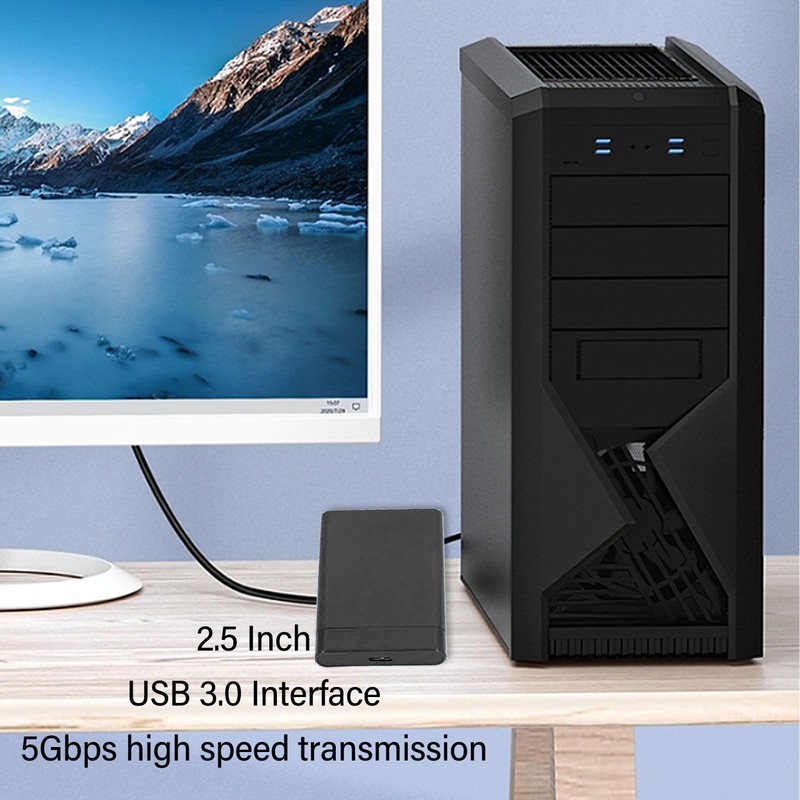 External Hard Drive 2.5 Inch USB 3.0 5Gbps High Speed