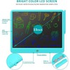 LCD Writing Tablet, Extra Large 15 Inch, Colorful, Erasable Electronic