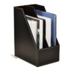 Vertical Style,Leather Magazine Holder Office Desk Organizer File Document Tray