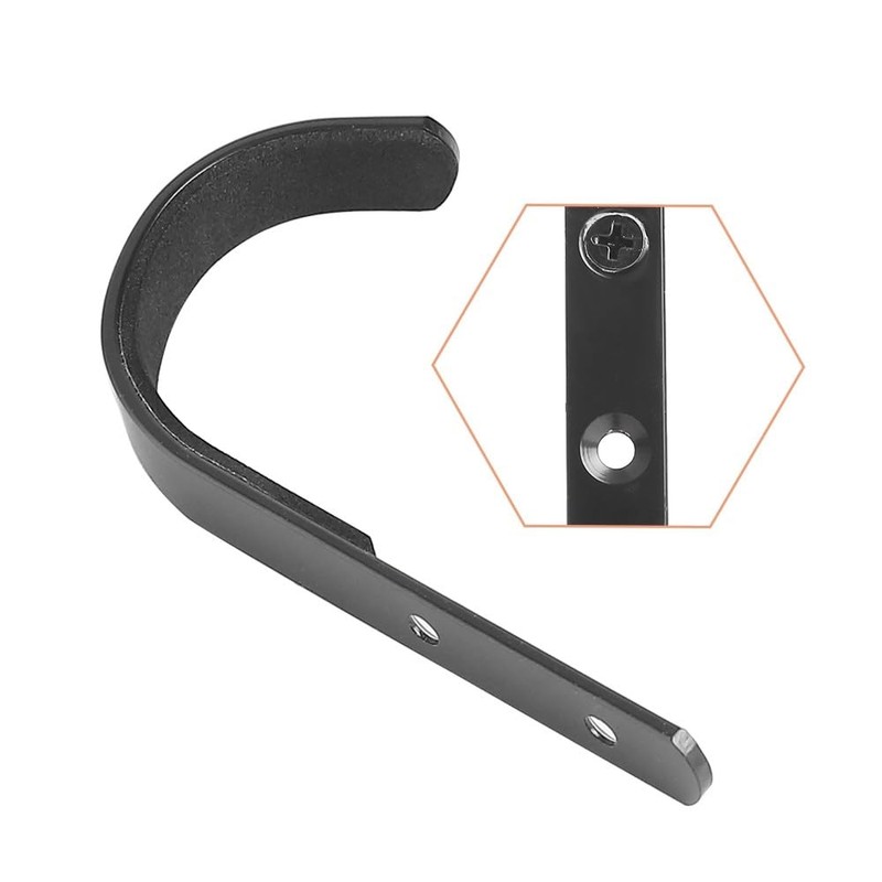 DONGKER 2pcs Gun Hook,Gun Racks Wall Mount Felt Lined w/4