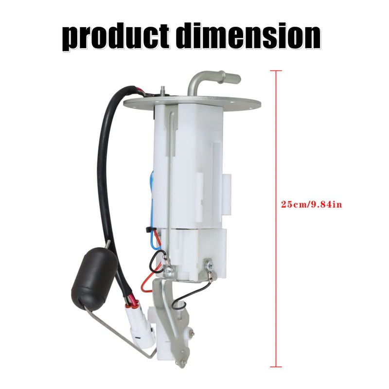LABLT Motorcycle Fuel Pump Assembly 15100-11J00 15100-27G00 Replacement for Suzuki