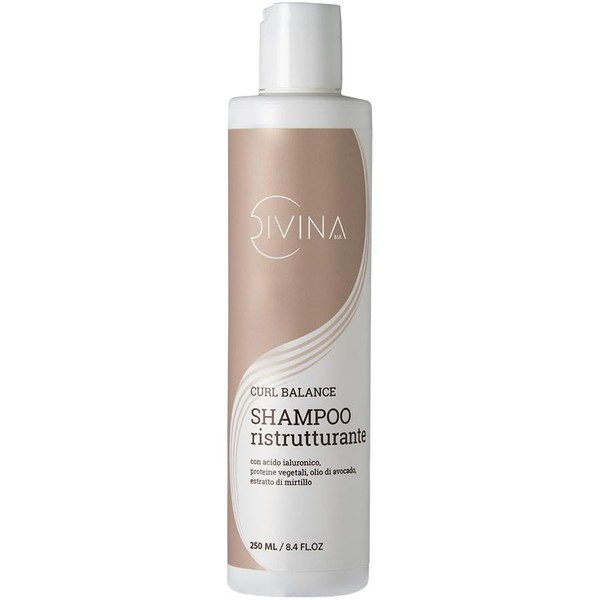 DIVINA BLK Restructuring Shampoo for Wavy Curly Super Curly Afro