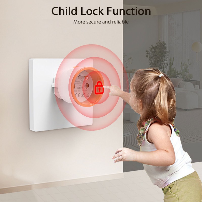 for ZigBee 3.0 Power Plug Voice Control Stable Connection 16A