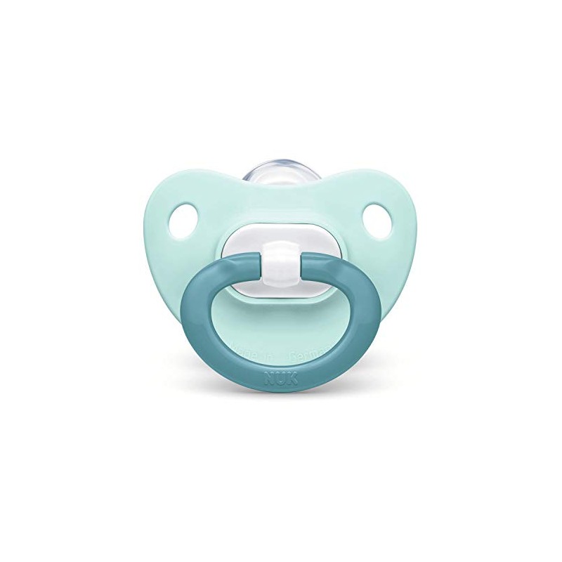 NUK chupetes ortodónticos, Niño, 0-6 Months (Pack of 2)