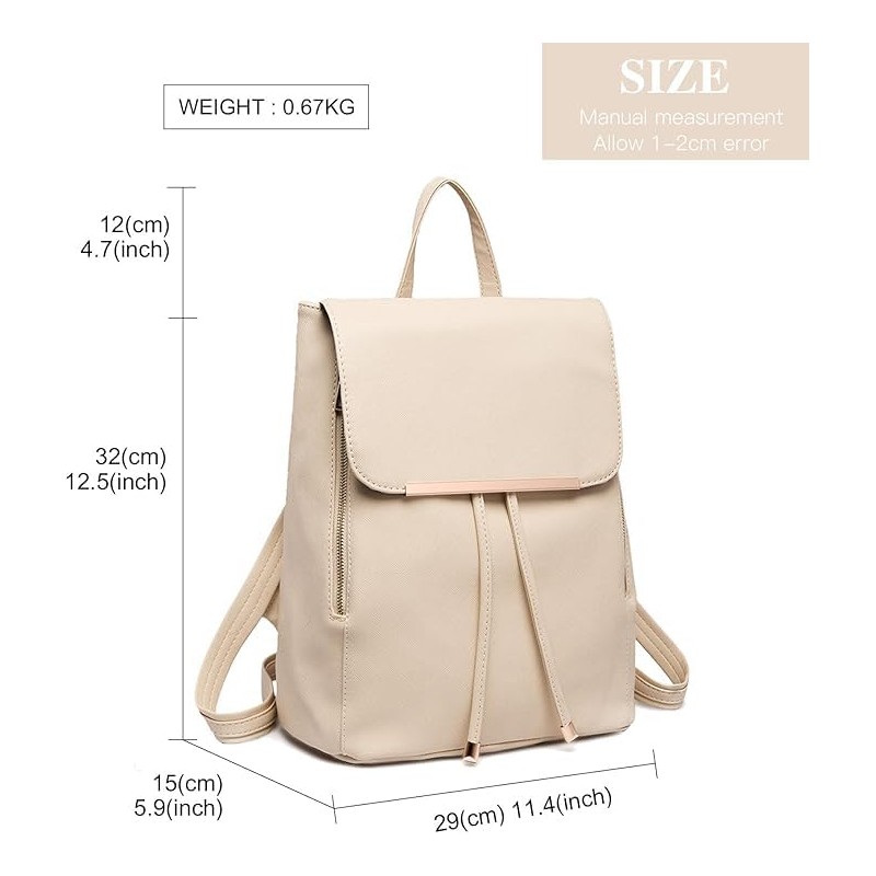Miss Lulu Backpack Women Small Waterproof Backpack City Backpack Backpack