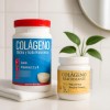 Colágeno Polvo Crema Acido Hialurónico Almendras