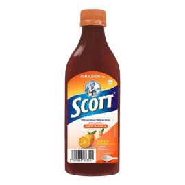 Emulsion Scott Multivitamínico Aceite Sabor Naranja 200ml