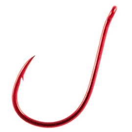 Owner American Red Mosquito Hook, Red, 2 (9 per Pack) (5177-093)