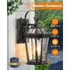 VIANIS Dusk to Dawn Outdoor Wall Lighting, Exterior Light Fixture