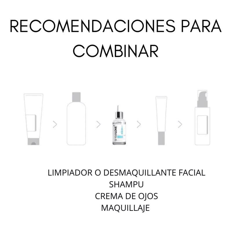 Sersanlove Serum Suero Con Acido Hialuronico Colageno Elastina Retinol