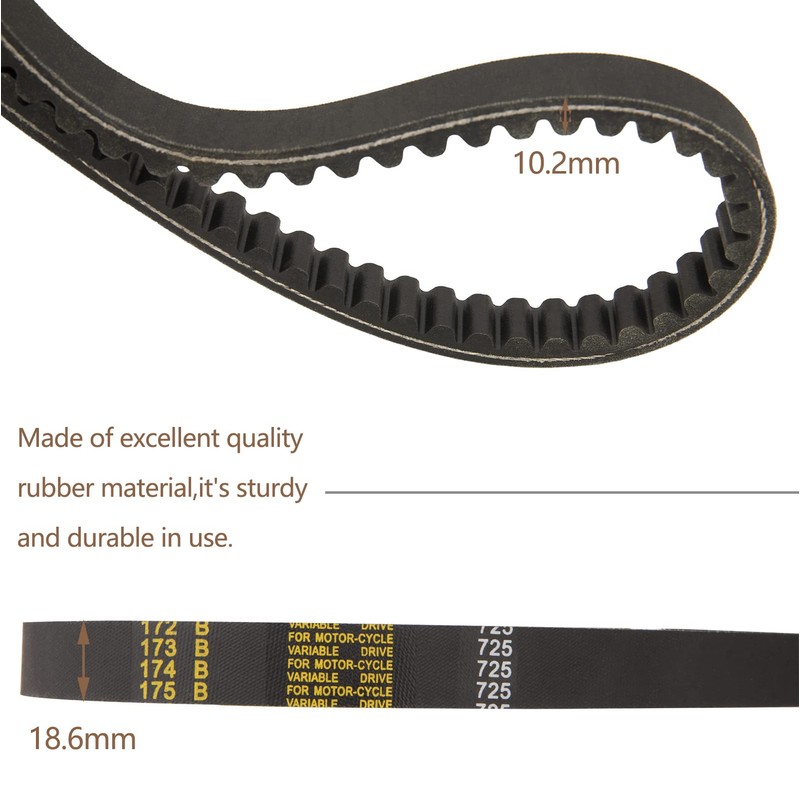 Go Kart Drive Belt 725, 30 Series Torque Converter Belt