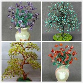 Beadthoven Opaliite Tumbled Chip 5-8mm Gemstone Semi Precious for Beading Jewelry Making Supplies 31.5"