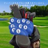Golf Headcovers Magnetic Iron Magnetic Closure 9/11 Pack (3-9, A,