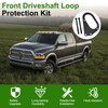 JERBOR Front Driveshaft Loop Protection Kit Fits for Dodge Ram