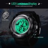 BANGLIN 100m Water Resistant Sport Diver Watch Underwater Submersible Stopwatch