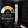 Rutterllow Blackout Curtains for Bedroom, Thermal Insulated Room Darkening Curtains