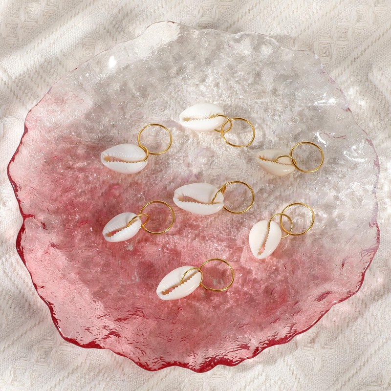 HJZHII 20PCS Shell Hair Clips, Seashell Hair Accessories Seashell for