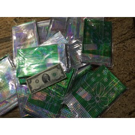 Unbranded 1000 Bag Mailers Self Sealing Shipping Envelope 5x7 Holiday Reflective gift bow