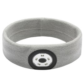 Sport Sweat Headbands with LED Lights for Men Women Workout Head Band Sweatbands Outdoor   Running Night Safety