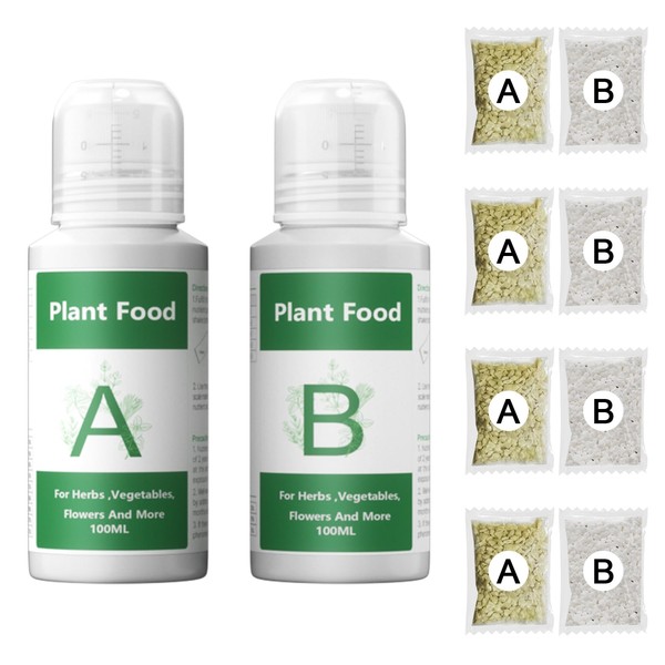 Hydroponics Nutrients (1000ml in Total), All Purpose Plant Food A