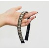 Burnaby tweed woven yarn wide hairband / 버나비 트위드 엮은