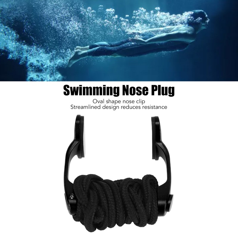 Diving Nose Clip Adjustable Aluminum Alloy Professional Swimming Nose Plug