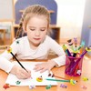 30 pcs Pencil Eraser Toppers for Kids Funny Pencil Top