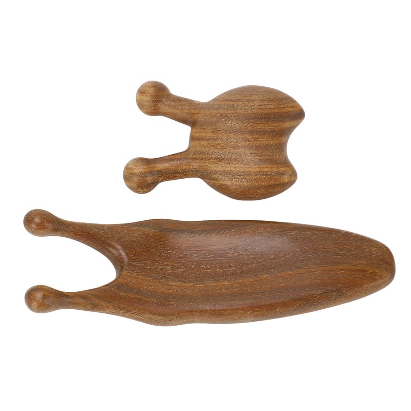 2pcs Nose Maasage Tool Reduce Stress Smoothing Surfaces Sandalwood Nose