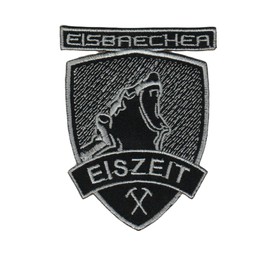 Eisbrecher Small Rock Band Sew-On Embroidered Patch for Iron-On Applique Souvenir Accessories