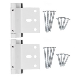 2pcs Home Door Security Lock Aluminium Alloy Door Reinforcement Lock Hotel Door Buckle for Apartment Dormitory