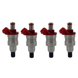 Compatible for 4X Fuel Injector G609-13-250 for Mazda B2600 MPV 2.6L High Impedance Flow Match