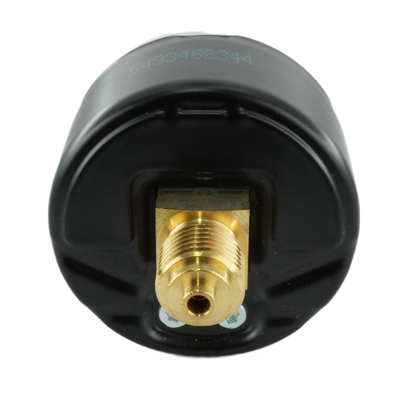 Fittingstore - 50 mm horizontal pressure gauge G 1/4 inch