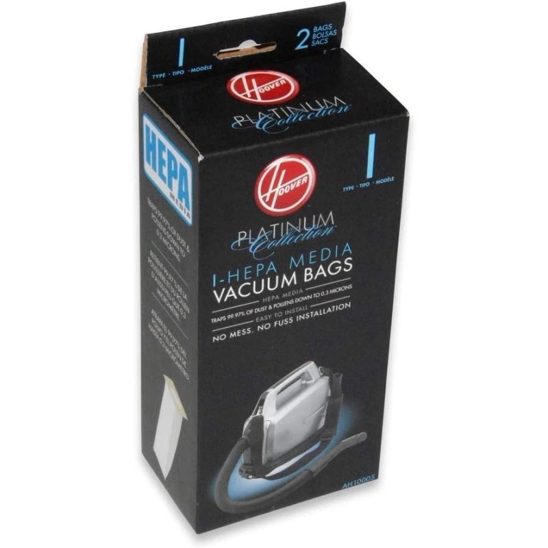 For Hoover Hoover Type I HEPA Bag (4-Pack), AH10005