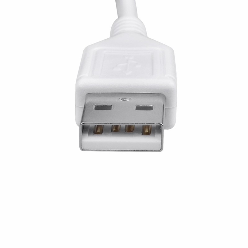 FITE ON 5ft White Micro USB Charging Cord Cable Power