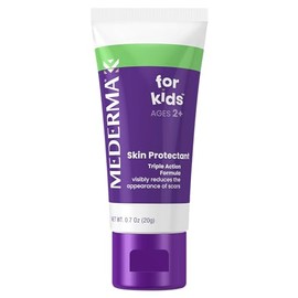 Mederma Gel para cicatrices para niños, reduce la apariencia de cicatrices, 1 pediatra recomendado, va en morado, frota en transparente, apto para niños, aroma a uva, paquete doble para niños, 40 g (2 x 20 g)