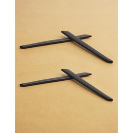 Kygear 2 Pairs Black Silicone Replacement Temple Sleeve Arm Grips, Silicone Rubber Ear Socks Arm Sleeve for Oakley Exchange/Exchange R/Exchange Sun, Anti-Slip Glasses Arm Covers