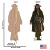 Cardboard People Captain Jack Sparrow Life Size Cardboard Cutout Standup