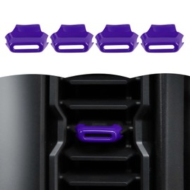 RT-TCZ Center Console Air Conditioner Adjustment Vent Trim Cover Decoration Interior Accessories for Ford Bronco 2021 2022 2023,Purple