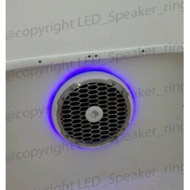 BLAST LED 2pc Rockford Fosgate M262/M262B LED Light Speaker Rings